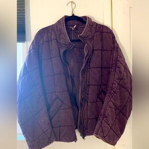Free People Dolman Quilted Jacket